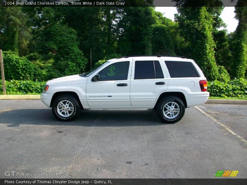 Stone White / Dark Slate Gray 2004 Jeep Grand Cherokee Laredo