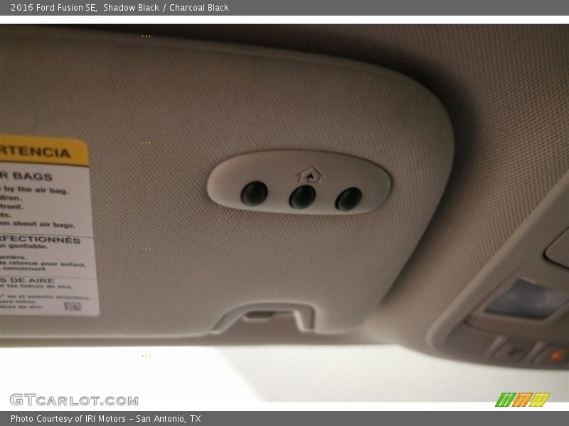 Shadow Black / Charcoal Black 2016 Ford Fusion SE