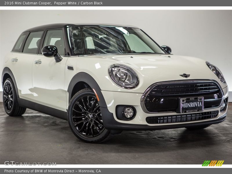 Pepper White / Carbon Black 2016 Mini Clubman Cooper