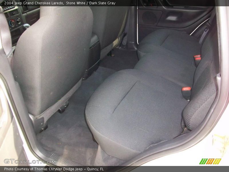 Stone White / Dark Slate Gray 2004 Jeep Grand Cherokee Laredo