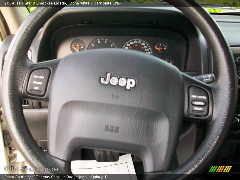 Stone White / Dark Slate Gray 2004 Jeep Grand Cherokee Laredo