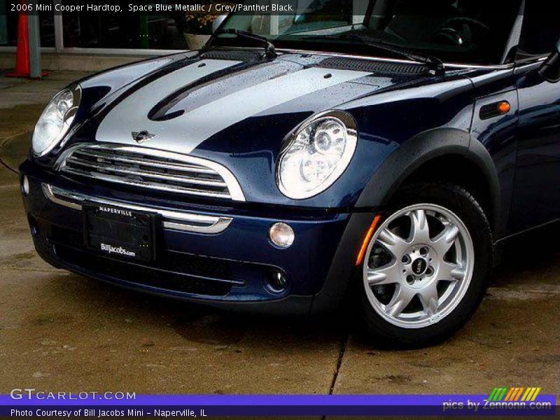 Space Blue Metallic / Grey/Panther Black 2006 Mini Cooper Hardtop