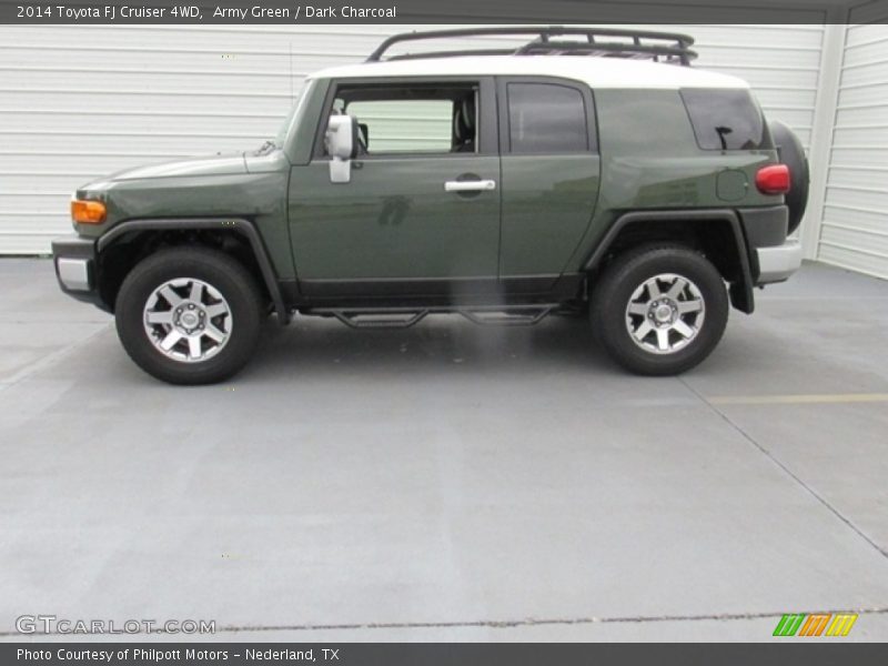 Army Green / Dark Charcoal 2014 Toyota FJ Cruiser 4WD