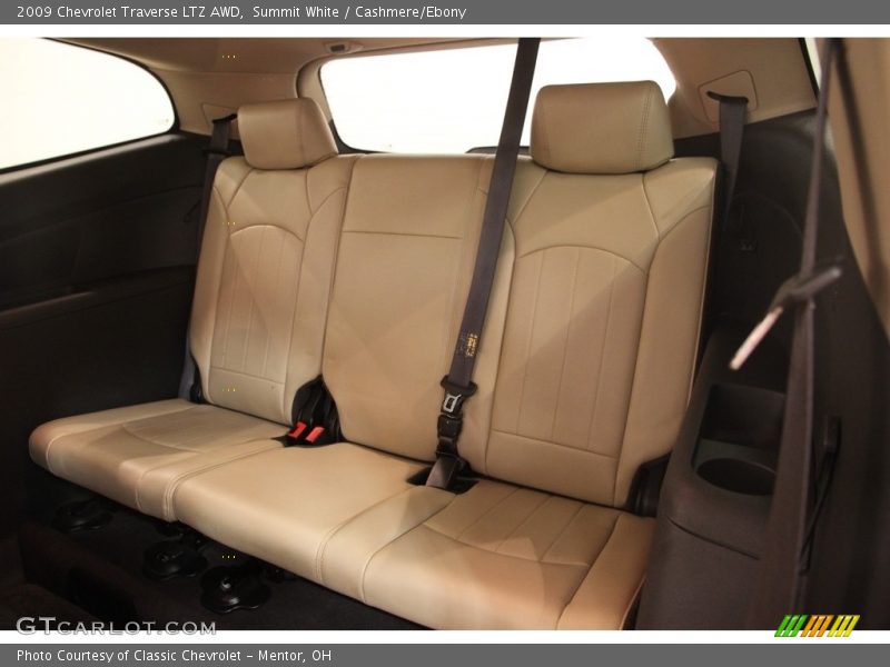Summit White / Cashmere/Ebony 2009 Chevrolet Traverse LTZ AWD