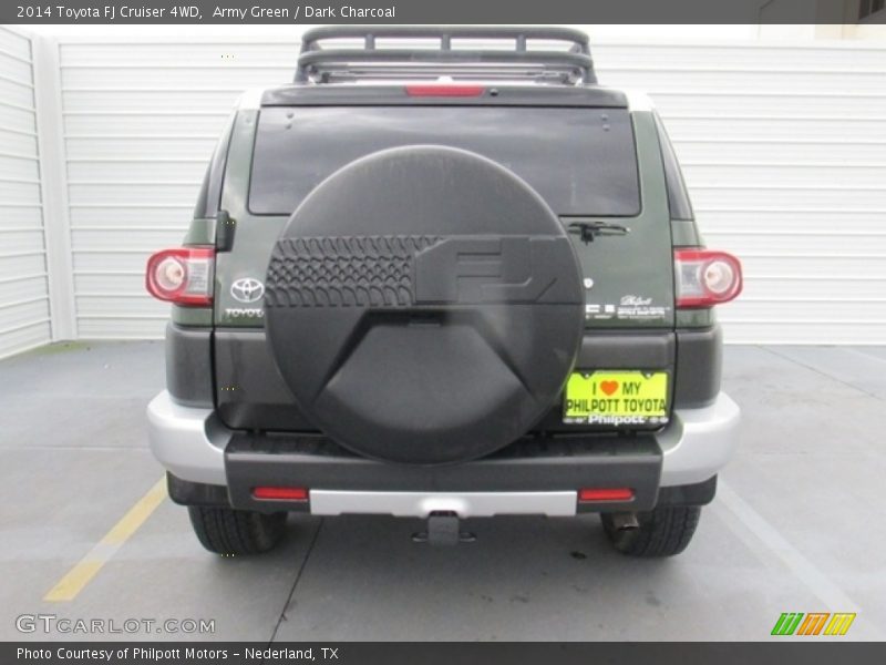 Army Green / Dark Charcoal 2014 Toyota FJ Cruiser 4WD