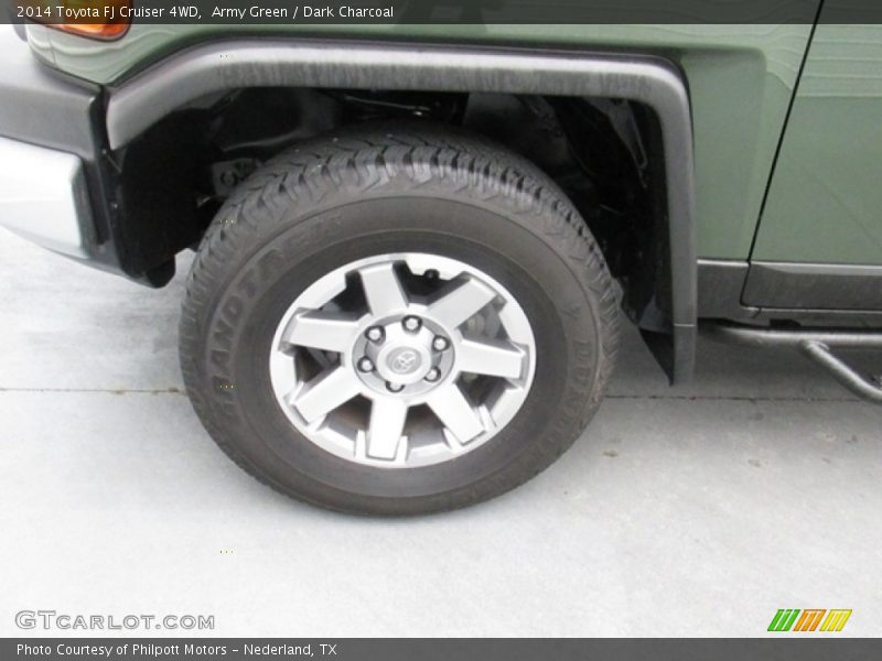 Army Green / Dark Charcoal 2014 Toyota FJ Cruiser 4WD