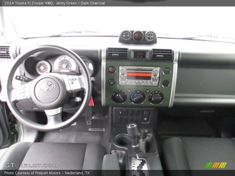 Army Green / Dark Charcoal 2014 Toyota FJ Cruiser 4WD