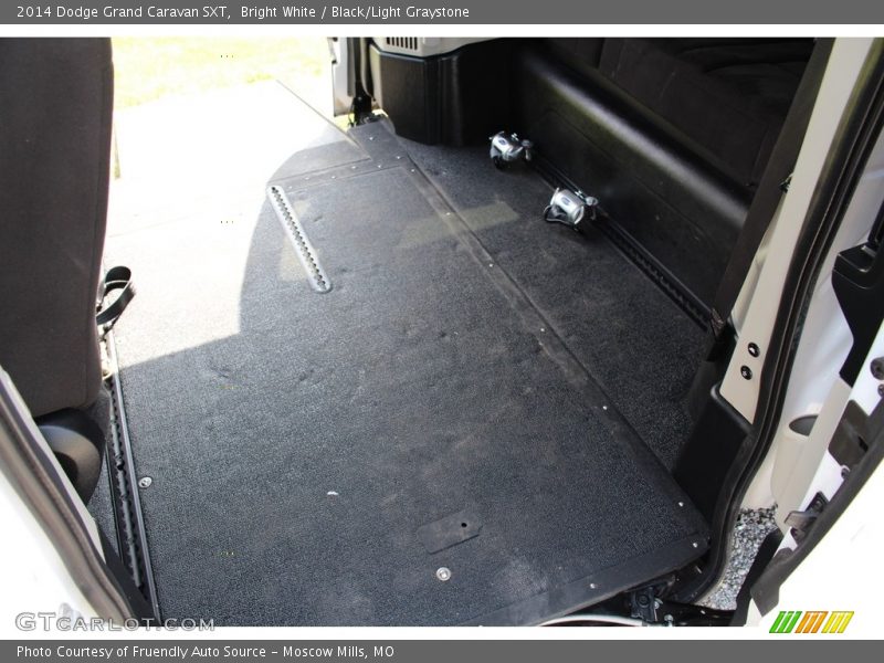 Bright White / Black/Light Graystone 2014 Dodge Grand Caravan SXT