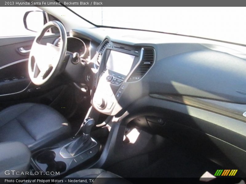 Becketts Black / Black 2013 Hyundai Santa Fe Limited