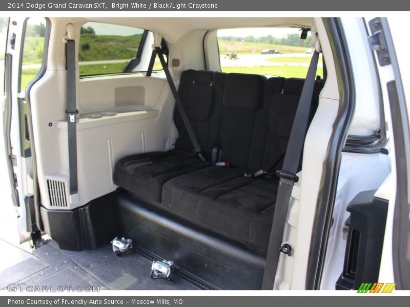 Bright White / Black/Light Graystone 2014 Dodge Grand Caravan SXT