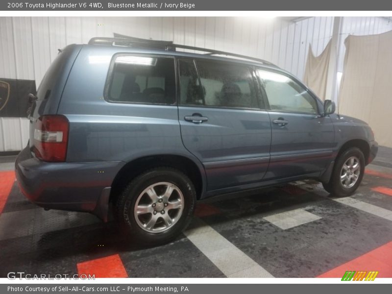 Bluestone Metallic / Ivory Beige 2006 Toyota Highlander V6 4WD