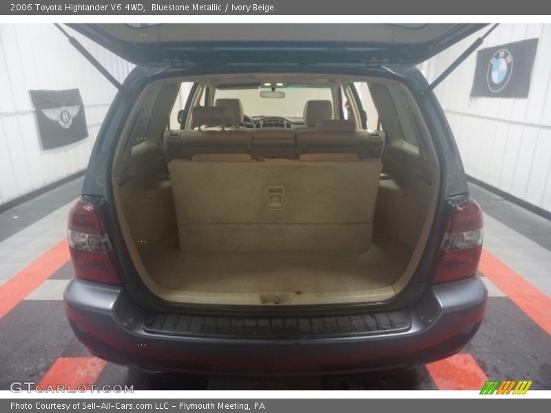 Bluestone Metallic / Ivory Beige 2006 Toyota Highlander V6 4WD