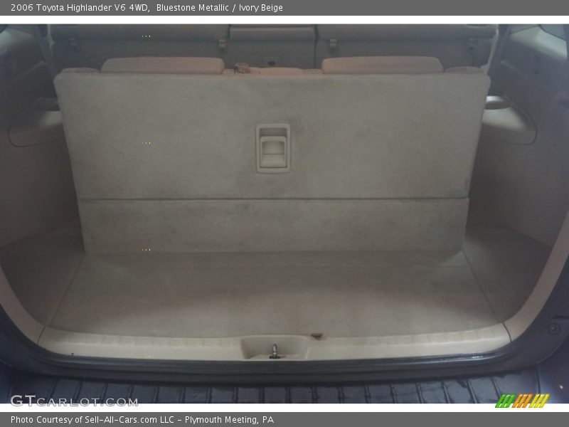 Bluestone Metallic / Ivory Beige 2006 Toyota Highlander V6 4WD