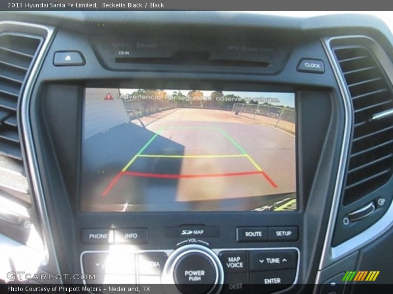Becketts Black / Black 2013 Hyundai Santa Fe Limited