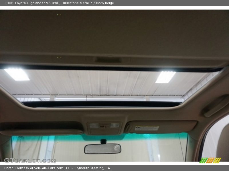 Bluestone Metallic / Ivory Beige 2006 Toyota Highlander V6 4WD