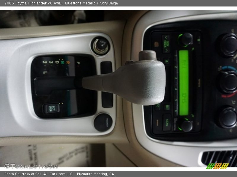 Bluestone Metallic / Ivory Beige 2006 Toyota Highlander V6 4WD