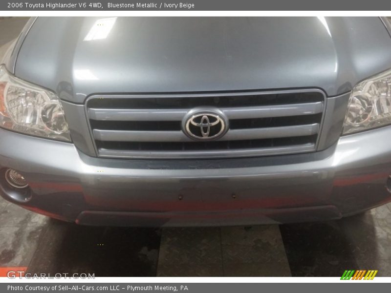 Bluestone Metallic / Ivory Beige 2006 Toyota Highlander V6 4WD
