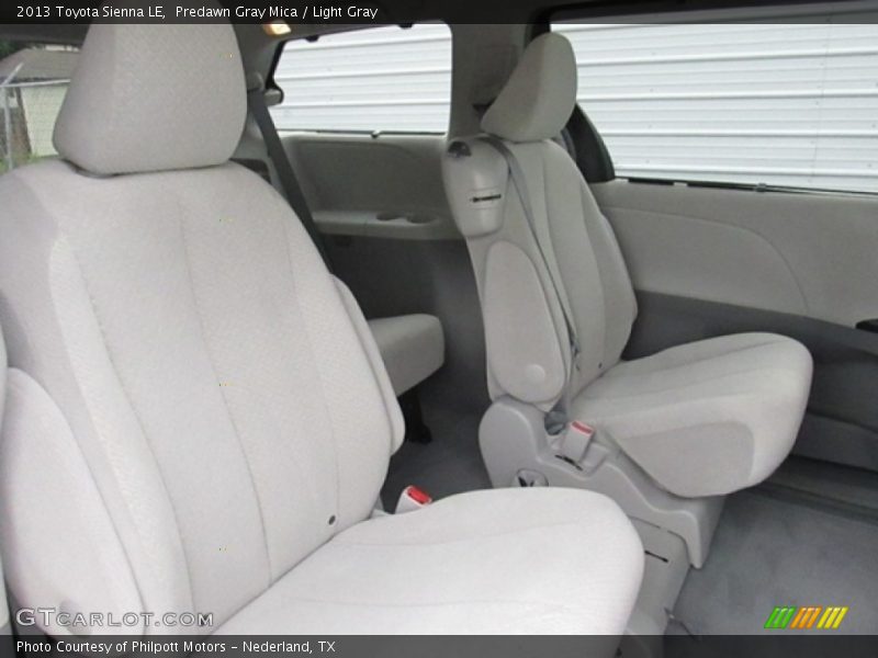 Predawn Gray Mica / Light Gray 2013 Toyota Sienna LE