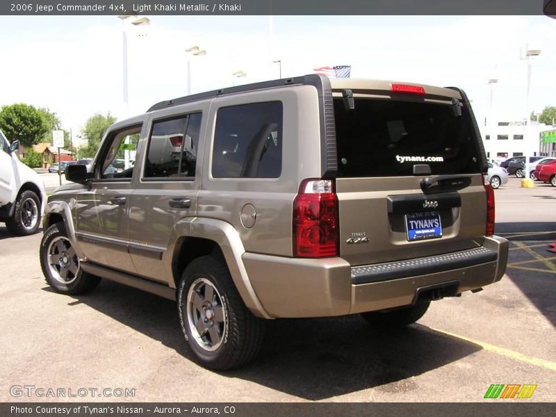 Light Khaki Metallic / Khaki 2006 Jeep Commander 4x4