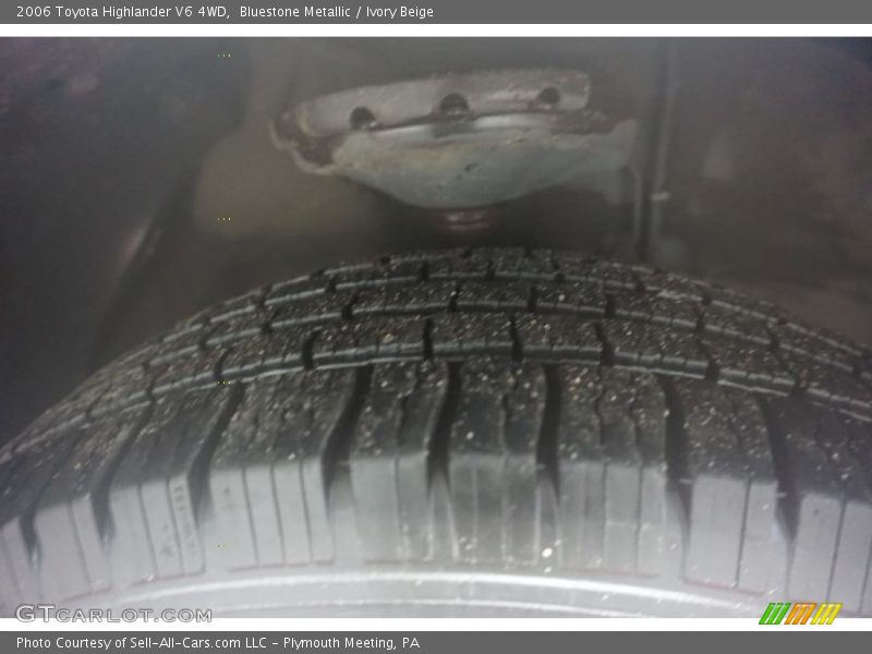 Bluestone Metallic / Ivory Beige 2006 Toyota Highlander V6 4WD