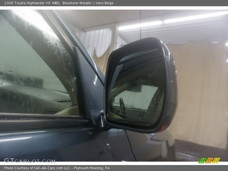 Bluestone Metallic / Ivory Beige 2006 Toyota Highlander V6 4WD