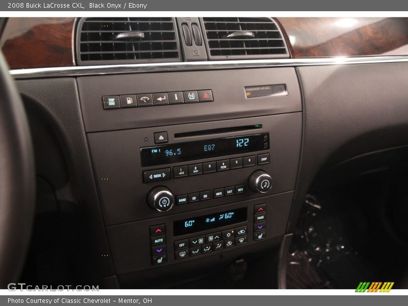 Black Onyx / Ebony 2008 Buick LaCrosse CXL