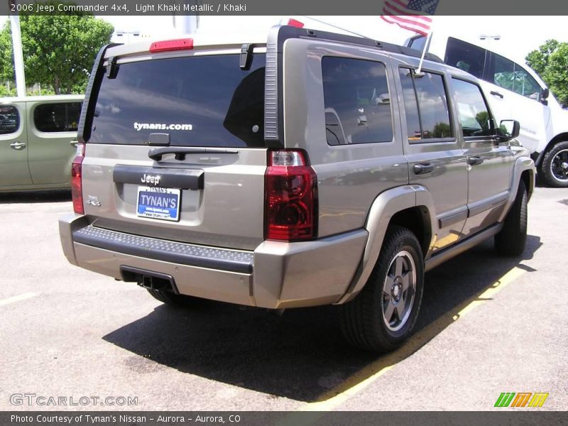 Light Khaki Metallic / Khaki 2006 Jeep Commander 4x4