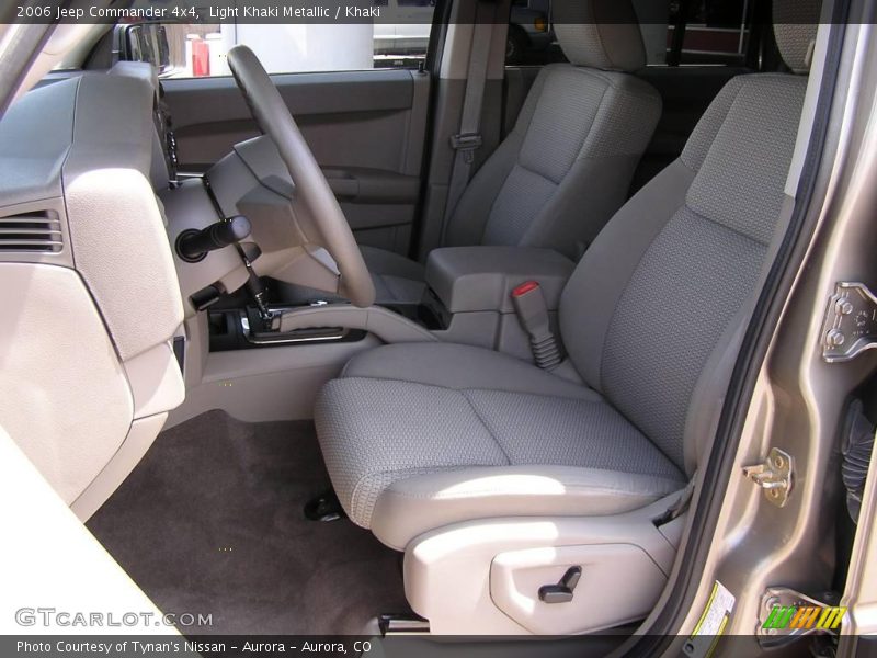 Light Khaki Metallic / Khaki 2006 Jeep Commander 4x4