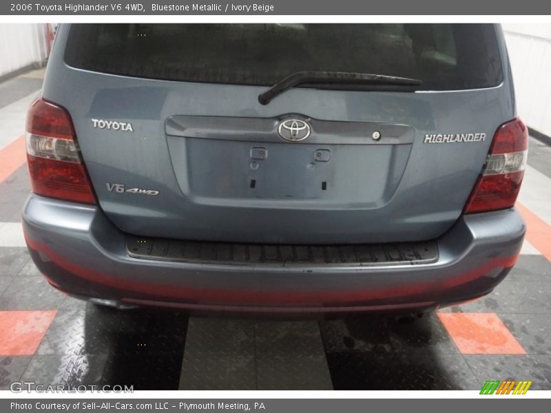 Bluestone Metallic / Ivory Beige 2006 Toyota Highlander V6 4WD