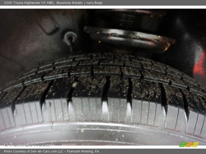 Bluestone Metallic / Ivory Beige 2006 Toyota Highlander V6 4WD