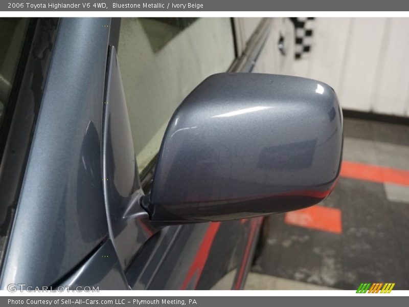 Bluestone Metallic / Ivory Beige 2006 Toyota Highlander V6 4WD