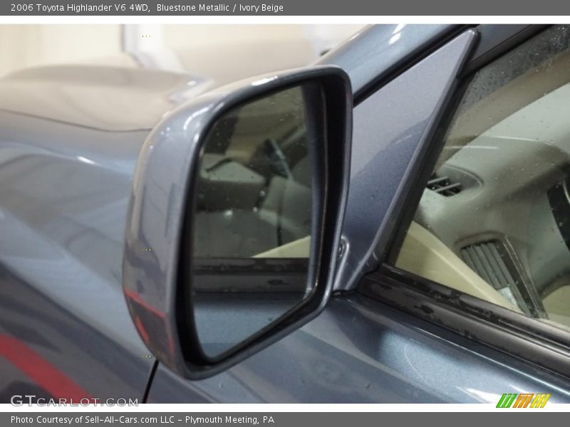 Bluestone Metallic / Ivory Beige 2006 Toyota Highlander V6 4WD