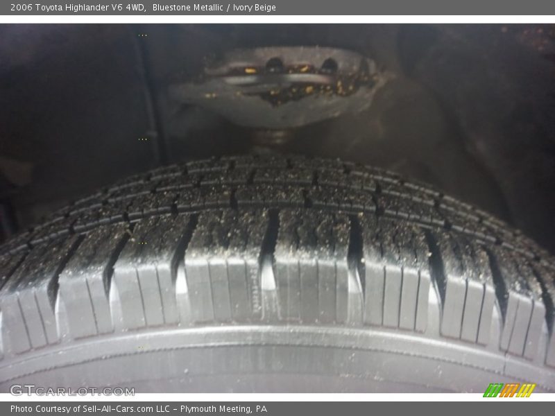 Bluestone Metallic / Ivory Beige 2006 Toyota Highlander V6 4WD