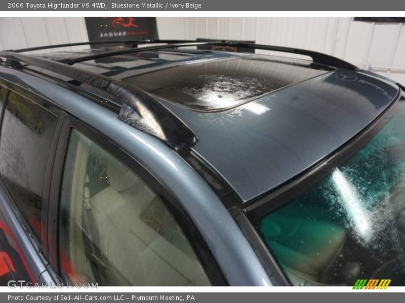 Bluestone Metallic / Ivory Beige 2006 Toyota Highlander V6 4WD