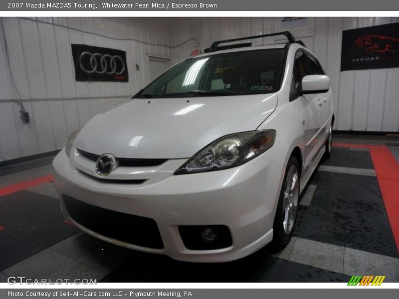Whitewater Pearl Mica / Espresso Brown 2007 Mazda MAZDA5 Touring