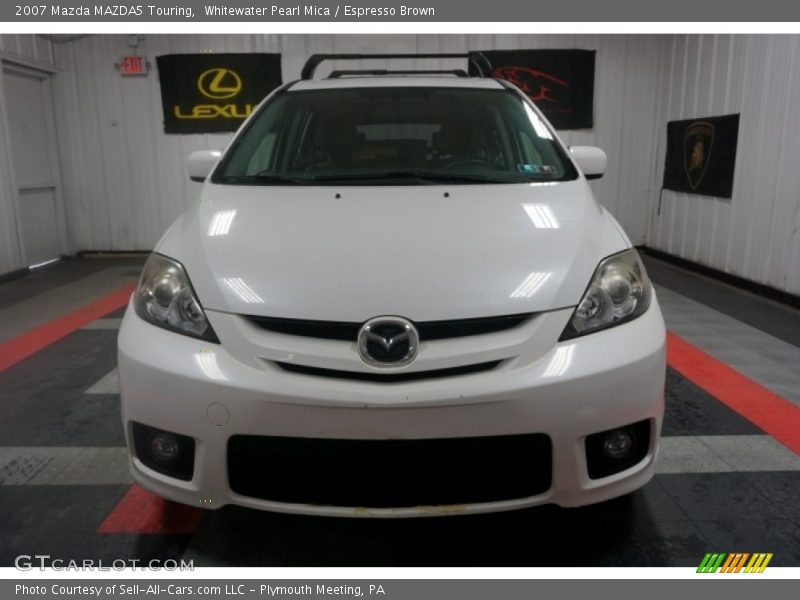 Whitewater Pearl Mica / Espresso Brown 2007 Mazda MAZDA5 Touring