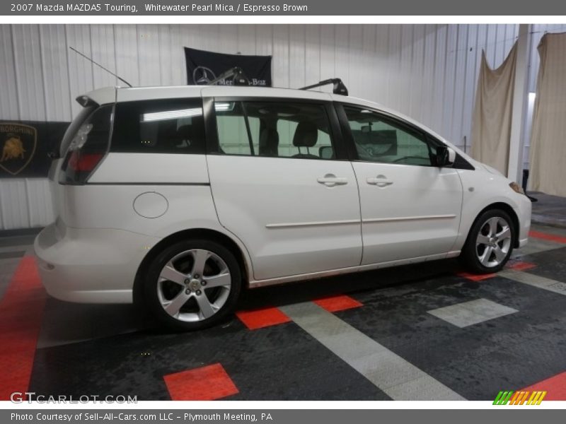 Whitewater Pearl Mica / Espresso Brown 2007 Mazda MAZDA5 Touring