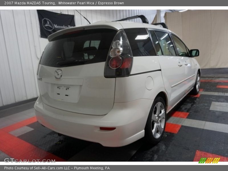 Whitewater Pearl Mica / Espresso Brown 2007 Mazda MAZDA5 Touring