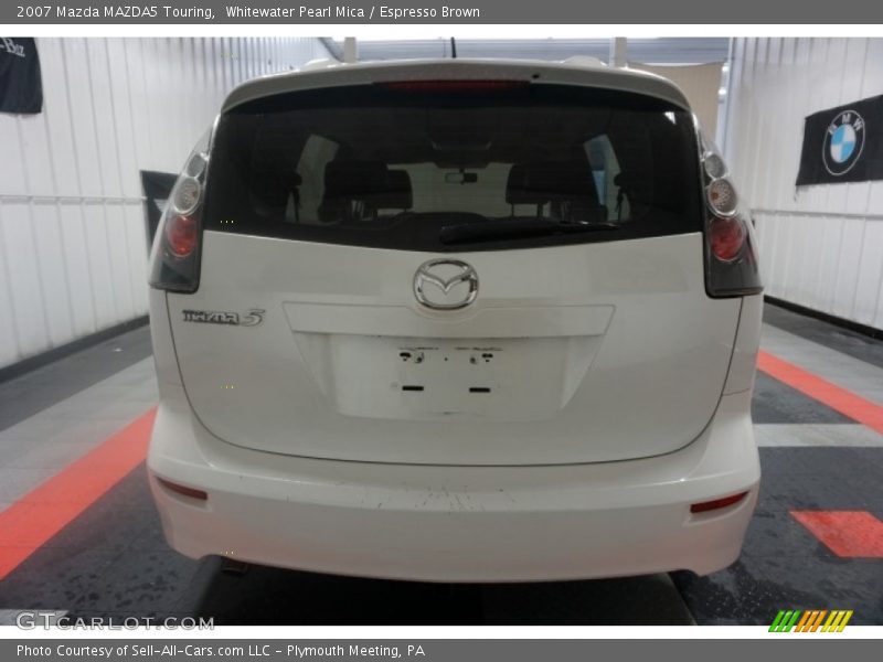 Whitewater Pearl Mica / Espresso Brown 2007 Mazda MAZDA5 Touring