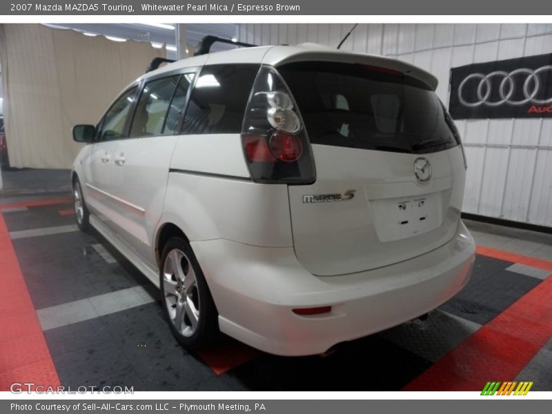 Whitewater Pearl Mica / Espresso Brown 2007 Mazda MAZDA5 Touring