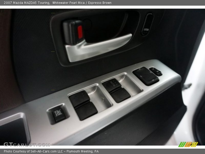 Whitewater Pearl Mica / Espresso Brown 2007 Mazda MAZDA5 Touring