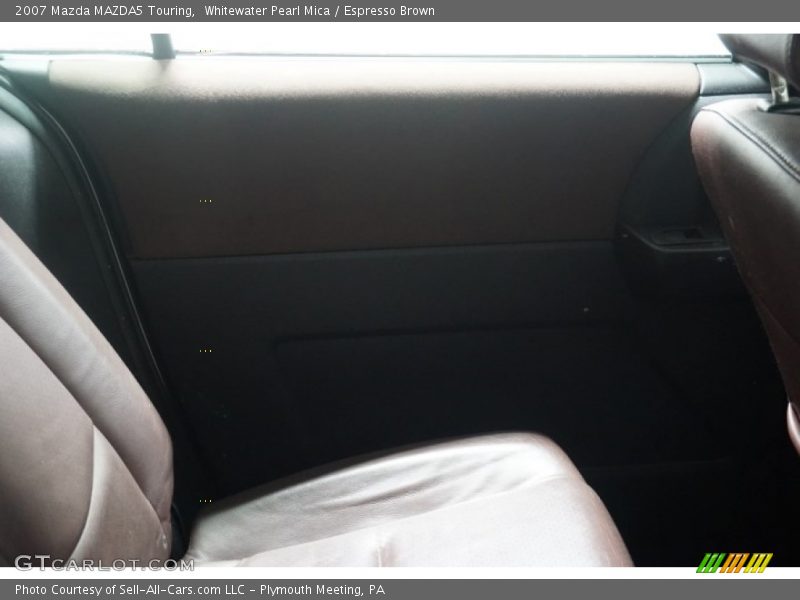 Whitewater Pearl Mica / Espresso Brown 2007 Mazda MAZDA5 Touring