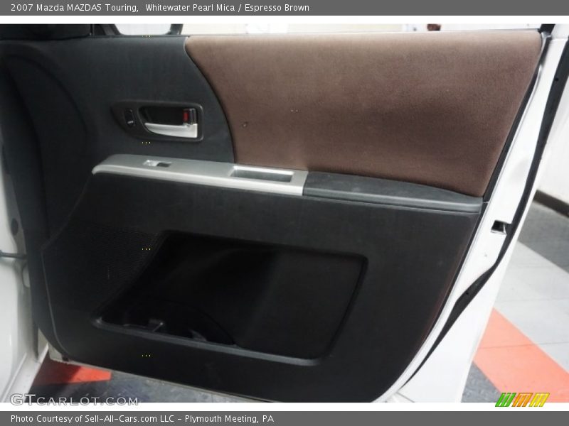 Whitewater Pearl Mica / Espresso Brown 2007 Mazda MAZDA5 Touring