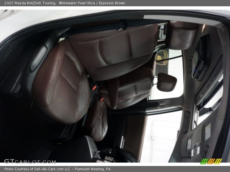 Whitewater Pearl Mica / Espresso Brown 2007 Mazda MAZDA5 Touring