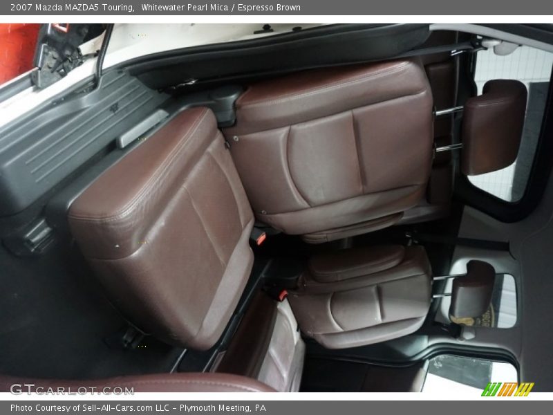 Whitewater Pearl Mica / Espresso Brown 2007 Mazda MAZDA5 Touring
