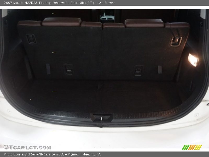 Whitewater Pearl Mica / Espresso Brown 2007 Mazda MAZDA5 Touring