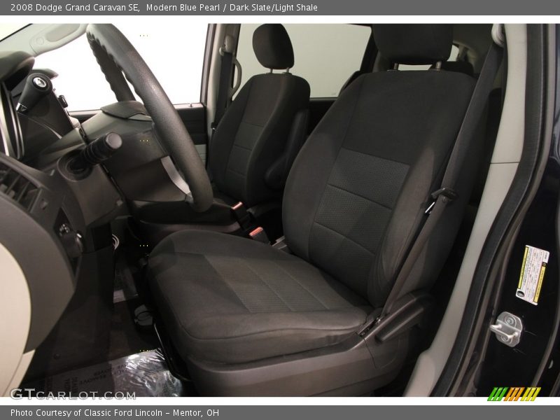 Modern Blue Pearl / Dark Slate/Light Shale 2008 Dodge Grand Caravan SE