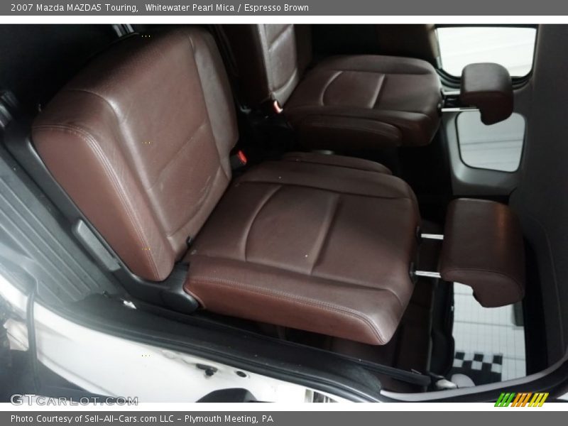 Whitewater Pearl Mica / Espresso Brown 2007 Mazda MAZDA5 Touring