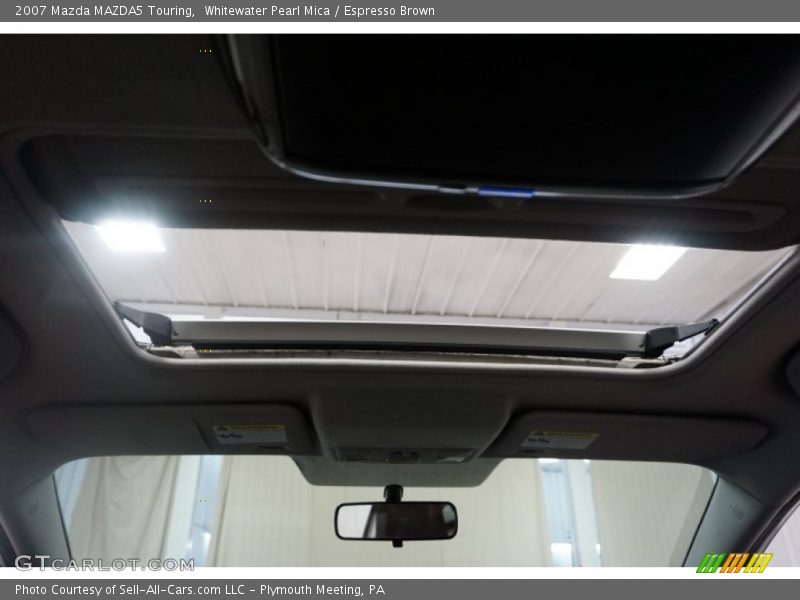Whitewater Pearl Mica / Espresso Brown 2007 Mazda MAZDA5 Touring
