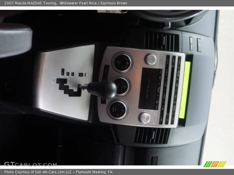 Whitewater Pearl Mica / Espresso Brown 2007 Mazda MAZDA5 Touring